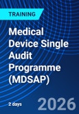 Medical Device Single Audit Programme (MDSAP) (ONLINE EVENT: November 25-26, 2026)- Product Image