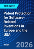 Patent Protection for Software-Related Inventions in Europe and the USA (ONLINE EVENT: November 16-18, 2026)- Product Image