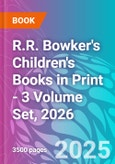 R.R. Bowker's Children's Books in Print - 3 Volume Set, 2026- Product Image