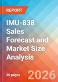 IMU-838 Sales Forecast and Market Size Analysis - 2034- Product Image