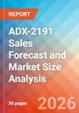 ADX-2191 Sales Forecast and Market Size Analysis - 2034- Product Image