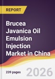 Brucea Javanica Oil Emulsion Injection Market in China- Product Image