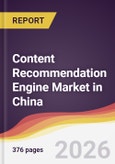 Content Recommendation Engine Market in China- Product Image