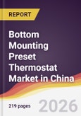 Bottom Mounting Preset Thermostat Market in China- Product Image