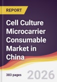 Cell Culture Microcarrier Consumable Market in China- Product Image