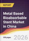 Metal Based Bioabsorbable Stent Market in China- Product Image