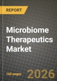 Microbiome Therapeutics Market Outlook 2026-2034: Market Share and Growth Analysis by Therapeutic Approach, Application, Microbiome Target Site, Route of Administration- Product Image