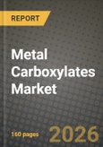 Metal Carboxylates Market Outlook 2026-2034: Market Share and Growth Analysis by Metal Type, Function, Application, End-User- Product Image