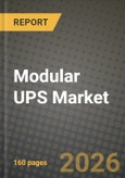 Modular UPS Market Outlook 2026-2034: Market Share and Growth Analysis by Power Capacity(= 50 kVA, 51 - 100 kVA, 101 - 300 kVA, 301 - 500 kVA, > 500 kVA), End-User Industry, Phase Type, Component- Product Image
