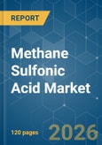 Methane Sulfonic Acid - Market Share Analysis, Industry Trends & Statistics, Growth Forecasts (2026-2031)- Product Image