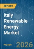 Italy Renewable Energy - Market Share Analysis, Industry Trends & Statistics, Growth Forecasts (2026-2031)- Product Image