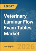 Veterinary Laminar Flow Exam Tables Market Report 2026- Product Image