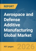 Aerospace and Defense Additive Manufacturing Global Market Opportunities and Strategies to 2035- Product Image