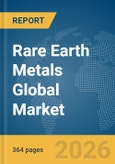 Rare Earth Metals Global Market Opportunities and Strategies to 2035- Product Image