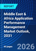 Middle East & Africa Application Performance Management Market Outlook, 2031- Product Image