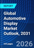 Global Automotive Display Market Outlook, 2031- Product Image