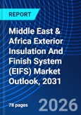 Middle East & Africa Exterior Insulation And Finish System (EIFS) Market Outlook, 2031- Product Image