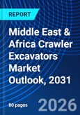 Middle East & Africa Crawler Excavators Market Outlook, 2031- Product Image