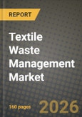 Textile Waste Management Market Outlook 2026-2034: Market Share, and Growth Analysis by Waste Source (Pre-consumer (Manufacturing Scrap), Post-consumer (Used Garments & Household Textiles)), Waste Type, Service, End-User- Product Image
