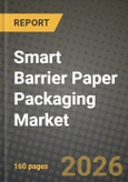 Smart Barrier Paper Packaging Market Outlook 2026-2034: Market Share, and Growth Analysis by Barrier Function Type (Oxygen and Aroma, Moisture, Oil / Grease, Mineral-oil, Light and UV, Multilayer Hybrid), Coating / Treatment Technology, End-use Industry- Product Image