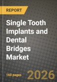 Single Tooth Implants and Dental Bridges Market Outlook 2026-2034: Market Share, and Growth Analysis by Material (Metals, Zirconia & other ceramics, Porcelain-Fused-to-Metal (PFM)), Product, End-User- Product Image