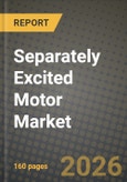 Separately Excited Motor Market Outlook 2026-2034: Market Share, and Growth Analysis by Application (Paper Machines, Rolling Units, Electric Propulsions of Ships, Automotive Traction Applications, Material Handling Equipment), Voltage, Power Rating, End Use Industry- Product Image