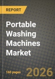 Portable Washing Machines Market Outlook 2026-2034: Market Share, and Growth Analysis by Product (Top Load, Front Load), Capacity, Power Source, Technology- Product Image