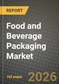Food and Beverage Packaging Market Outlook 2026-2034: Market Share, and Growth Analysis by Material (Plastics, Paper and Paperboard, Metal, Glass, Bioplastics and Compostable Films), Product, Packaging Type, Application- Product Image