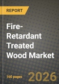 Fire-Retardant Treated Wood Market Outlook 2026-2034: Market Share, and Growth Analysis by Treatment Type (Pressure-impregnated FRTW, Surface-coated FRTW, Non-pressure / diffusion treatments), Product Type, Application, End-User Industry- Product Image