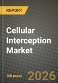 Cellular Interception Market Outlook 2026-2034: Market Share, and Growth Analysis by Technology (2G (GSM), 3G (UMTS/CDMA2000), 4G/LTE, 5G NR, Satellite and Other Waveforms), System Type, Component, End-User- Product Image
