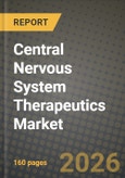 Central Nervous System Therapeutics Market Outlook 2026-2034: Market Share, and Growth Analysis by Therapeutic Class, Diseses, Drug Type, Route of Administration- Product Image