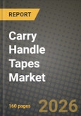 Carry Handle Tapes Market Outlook 2026-2034: Market Share, and Growth Analysis by Material Type (Polyethylene, Polypropylene, Other Material Types), Product, End-use Industries- Product Image