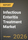 Infectious Enteritis Treatment Market Outlook 2026-2034: Market Share, and Growth Analysis by Route of Administration (Oral, Injectables, Other Route of Administration), Drug Class, Pathogen Type, Patient Age Group- Product Image