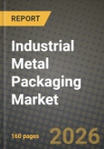 Industrial Metal Packaging Market Outlook 2026-2034: Market Share, and Growth Analysis by Material Type (Aluminium, Steel), Product Type, Capacity Range, End-User Industry- Product Image