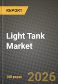Light Tank Market Outlook 2026-2034: Market Share, and Growth Analysis by Weight Class (Less than 10 Tons, 10 to 20 Tons, More than 20 Tons), Propulsion Type, End User, Caliber Type- Product Image