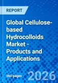 Global Cellulose-based Hydrocolloids Market - Products and Applications- Product Image