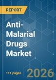 Anti-Malarial Drugs - Market Share Analysis, Industry Trends & Statistics, Growth Forecasts (2026-2031)- Product Image