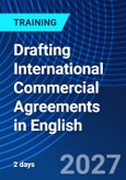 Drafting International Commercial Agreements in English (ONLINE EVENT: May 10-11, 2027)- Product Image