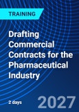 Drafting Commercial Contracts for the Pharmaceutical Industry (May 19-20, 2027)- Product Image