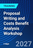 Proposal Writing and Costs Benefit Analysis Workshop (ONLINE EVENT: September 22-23, 2027)- Product Image