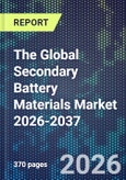 The Global Secondary Battery Materials Market 2026-2037- Product Image