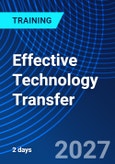 Effective Technology Transfer (ONLINE EVENT: June 7-8, 2027)- Product Image
