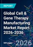 Global Cell & Gene Therapy Manufacturing Market Report 2026-2036- Product Image