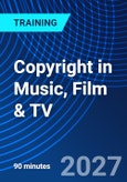 Copyright in Music, Film & TV (ONLINE EVENT: January 26, 2027)- Product Image