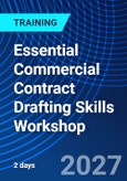 Essential Commercial Contract Drafting Skills Workshop (September 21-22, 2027)- Product Image