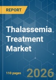 Thalassemia Treatment - Market Share Analysis, Industry Trends & Statistics, Growth Forecasts (2026-2031)- Product Image