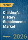 Children's Dietary Supplements - Market Share Analysis, Industry Trends & Statistics, Growth Forecasts (2026-2031)- Product Image