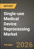 Single-use Medical Device Reprocessing Market Outlook 2026-2034: Market Share, and Growth Analysis by Product Type, Service Provider, Application, End User- Product Image