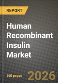 Human Recombinant Insulin Market Outlook 2026-2034: Market Share, and Growth Analysis by Drug Type, Brand, Delivery Device, Diabetes Type- Product Image