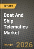 Boat And Ship Telematics Market Outlook 2026-2034: Market Share, and Growth Analysis by Application, Function, Component, Vessel Type- Product Image